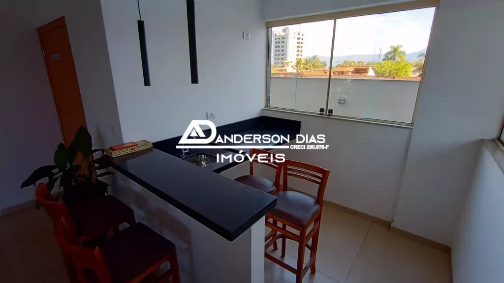 Apartamento com 3 dormitórios e 1 Suíte à venda, 106m² por R$ 1.100.000  -   Jd. Aruan - Caraguatatuba/SP